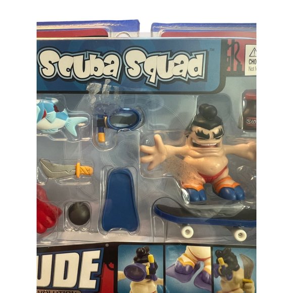 Tech Deck Scuba Squad Sumo San #004 Dude Evolution NEW - Picture 2 of 6